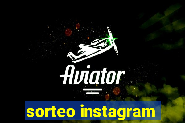 sorteo instagram